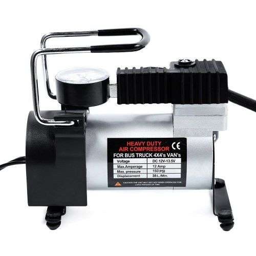 12V HEAVY DUTY AIR COMPRESSOR....FAST INFLATION...965kPA