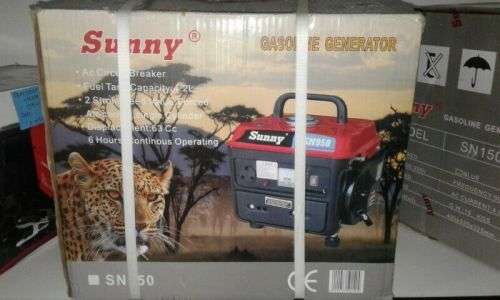 GENERATOR ... SUNNY SN950 COMPACT LIGHTWEIGHT... 2 STROKE PETROL GENERATOR....BEAT LOAD SHEDDING