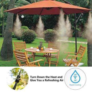 PATIO / GARDEN MISTING SYSTEM...10M...PRE-ASSEMBLED...LTD STOCK ! !
