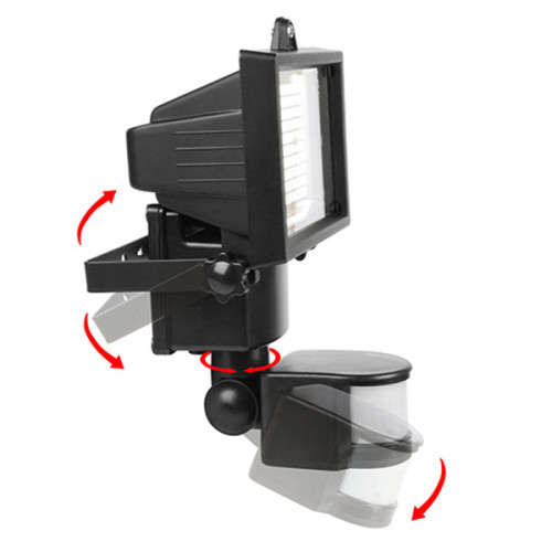 SUPER HQ 60 LED SOLAR SECURITY LIGHT WITH MOTION SENSOR...VALUE FOR MONEY
