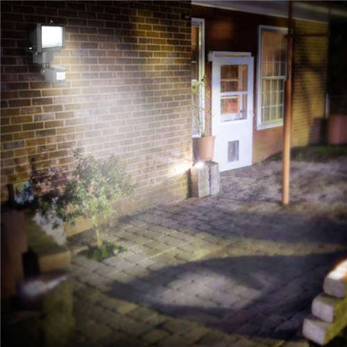 SUPER HQ 60 LED SOLAR SECURITY LIGHT WITH MOTION SENSOR...VALUE FOR MONEY