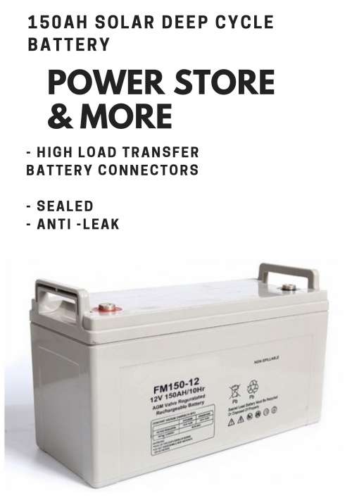 150AH DEEP CYCLE GEL BATTERY...IDEAL FOR FOR SOLAR AND BACKUP POWER UNITS !!