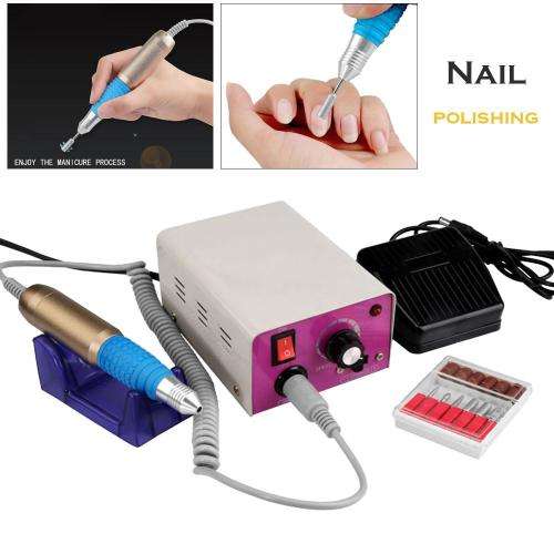 NAIL MANI PEDI DRILL SET...INCLUDING FOOT CONTROL PEDAL... 30 000RPM !!