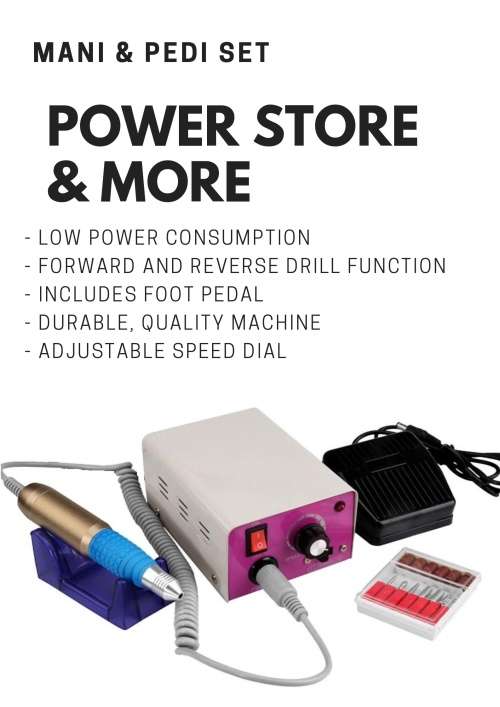 NAIL DRILL - MANICURE SET !! 30 000 RPM