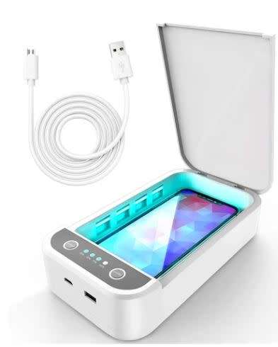 UVC DISINFECTION BOX...RAPID STERILIZATION FOR PHONES ,KEYS ,TOYS,MASKS,REMOTES ETC...