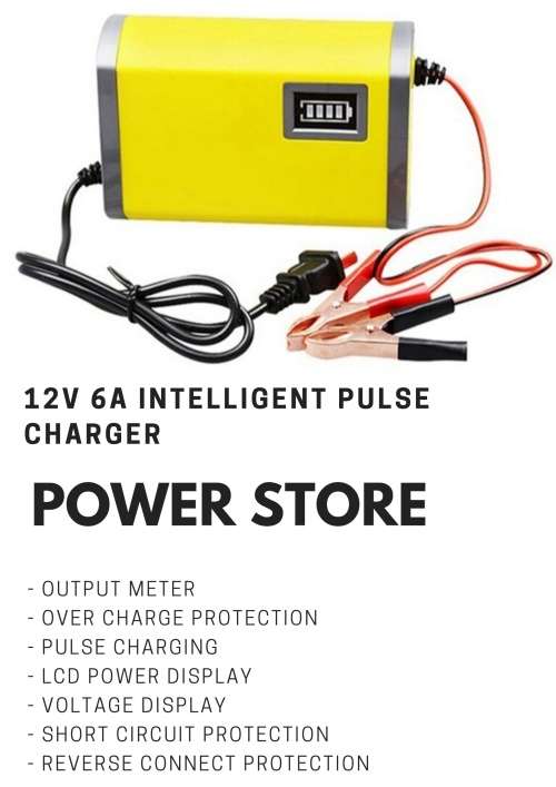 12V SMART BATTERY CHARGER FOR BATTERIES UP TO 100AH....EXCELLENT QUALITY