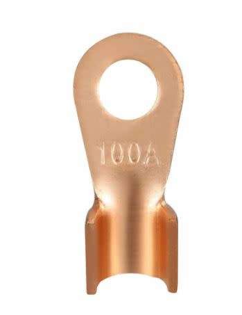 Battery Terminal - Copper 100A Battery Cable Connectors - Set of 2