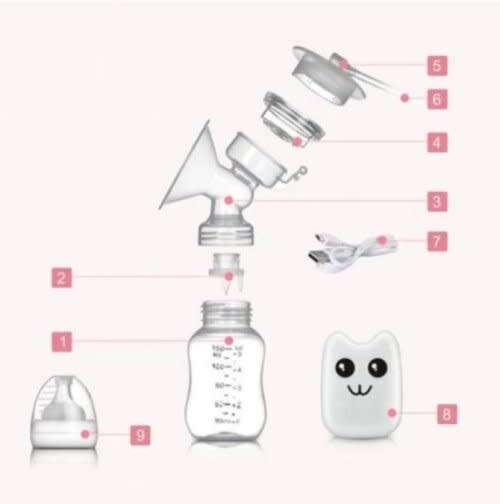 BREATS PUMP...INTELLIGENT SINGLE ELECTRIC BREAST PUMP...EASY TO USE