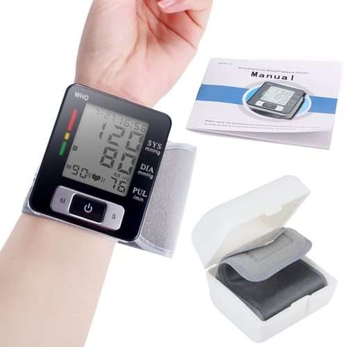 BLOOD PRESSURE MONITOR...FULLY AUTO...LCD DISPLAY...W.H.O STANDARDS...INTELLIGENT MONITORING