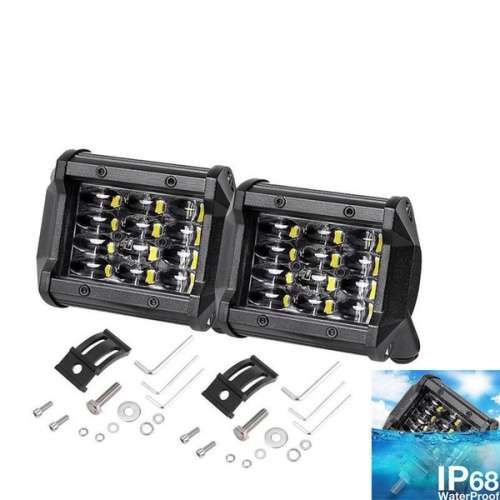 MOTORCYCLE  CREE SUPER BRIGHT 4 LED LIGHTWEIGHT ALUMINIUM SPOT LIGHT