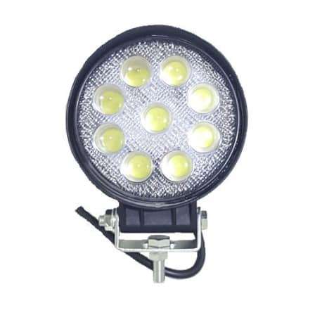 MOTORCYCLE /CAR /LDV 27W 5D PMMA LENS SUPER BRIGHT 9 LED LIGHTWEIGHT ALUMINIUM SPOT LIGHT