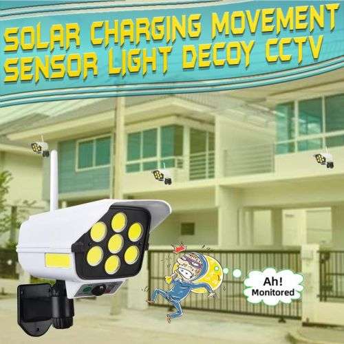 113 LED SOLAR MOTION MONITORING LAMP - PIR MOTION SENSOR-RAIN PROOF-EASY INSTALATION-LOW SHIPPING !