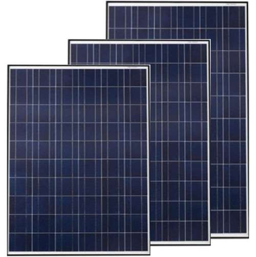 150W POLYCRYSTALLINE SOLAR PANEL-WITH CONNECTOR BOX , CABLES ,2 X CLAMPS & CABLE CONNECTORS