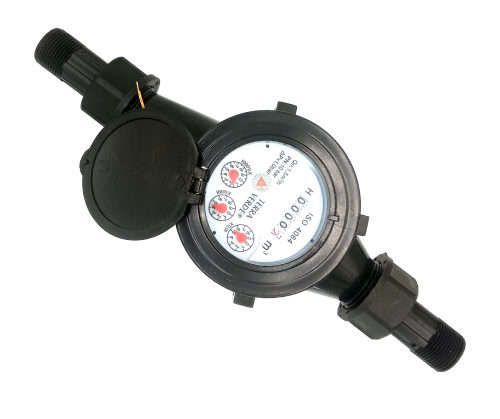 INLINE WATER METER 20MM IN AND OUTLET-REGULATE AND MONITOR WATER USAGE & FLOW