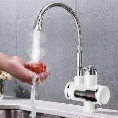 Kitchen / Bathroom Water Heater Tap Instant Electric Heating Water Faucet....POWER AND TIME SAVER !!