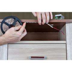 5m LED MULTI COLOUR + COOL WHITE LIGHT STRIP-50 000 HRS LIFE SPAN-REMOTE CONTROL-VARIOUS SETTINGS !!