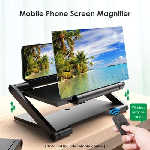 8 INCH (205MM) MOBILE PHONE 3D MAGNIFIER / ENLARGER - ENLARGE 3 TO 4 TIMES - VERY LTD STOCK !