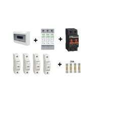 SOLAR 5KW/5000W PURE SINEWAVE HYBRID /MPPT INVERTER KIT,4X200AH BATTERIES,8X250W SOLAR PANELS