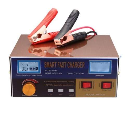 12/24V SMART FAST INTELLIGENT BATTERY CHARGER FOR BATTERIES UP TO 300AH-SUITABLE FOR LITHIUM BATTERY