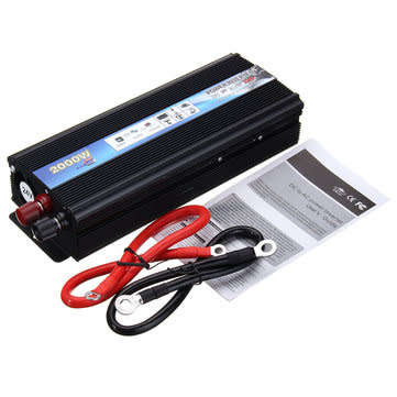 2000W POWER INVERTER DC 12V TO AC 220V / 2000W  MODIFIED SINE WAVE INVERTER /BEST PRICE IN SA  !