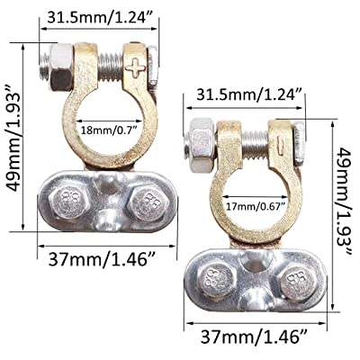 HQ BATTERY TERMINAL CONNECTOR SET