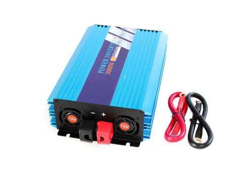 3000W POWER INVERTER 24V-DC TO AC-220V - PURE SINEWAVE - PROVEN QUALITY - ULTRA SILENT !