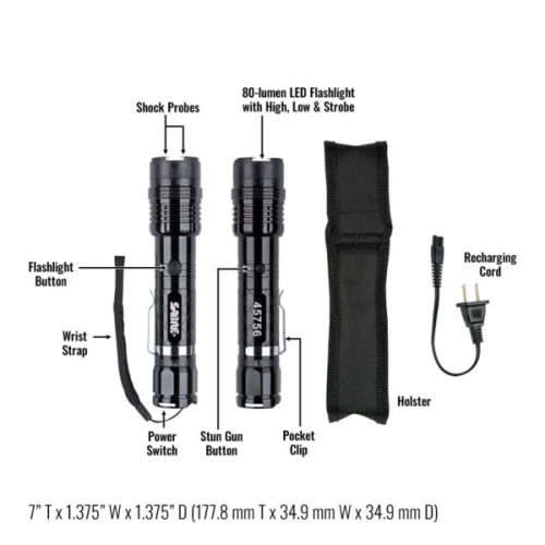 SECURITY FLASHLIGHT TAZER/STUN GUN....PERFECT FOR YOUR HANDBAG OR VEHICLE...PROTECT YOURSELF!!
