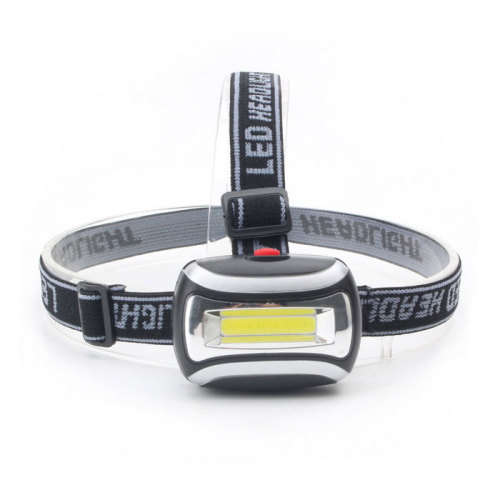 COB LED HEADLAMP / TORCH - 80 LUMENS - 3 X AAA BATTERIES INCLUDED