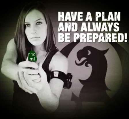 PEPPER SPRAY 110ml - A MUST FOR CAR ,HOME AND HANDBAG !!- THIS WILL STOP ANYONE IN THERE TRACKS !!