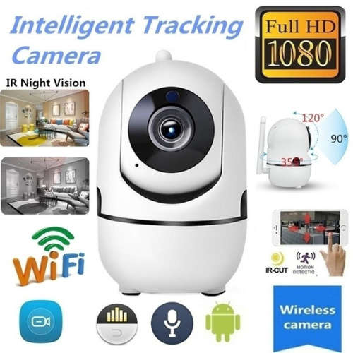 WIFI IP SECURITY HD SURVEILLANCE CAMERA , 2 WAY AUDIO , MOVEMENT TRACKING ,NIGHT VISION,CELL LINKED