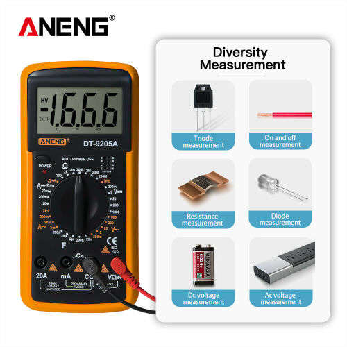 SENIT MULTIMETER - WIDE SPECTRUM DIGITAL MULTIMETER - LARGE LCD DISPLAY -AC ,DC and DIODE TESTING
