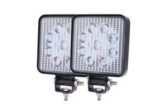 QUAD / CAR /LDV 27W 5D PMMA LENS SUPER BRIGHT 9 LED LIGHTWEIGHT MODERN SPOT LIGHT