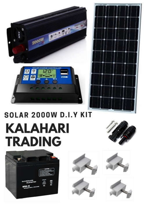 2000W Solar DIY Home Kit-In Stock Now-Save On Shipping Cost-PAY ONLY 1 SHIPPING FEE ON 10 ITEMS !!