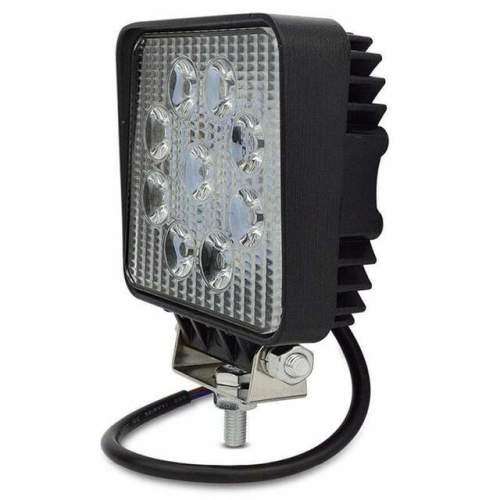 TRUCK / CAR /LDV 27W 5D ULTRA BRIGHT PMMA LENS SUPER BRIGHT 9 LED LIGHTWEIGHT ALUMINIUM SPOT LIGHT