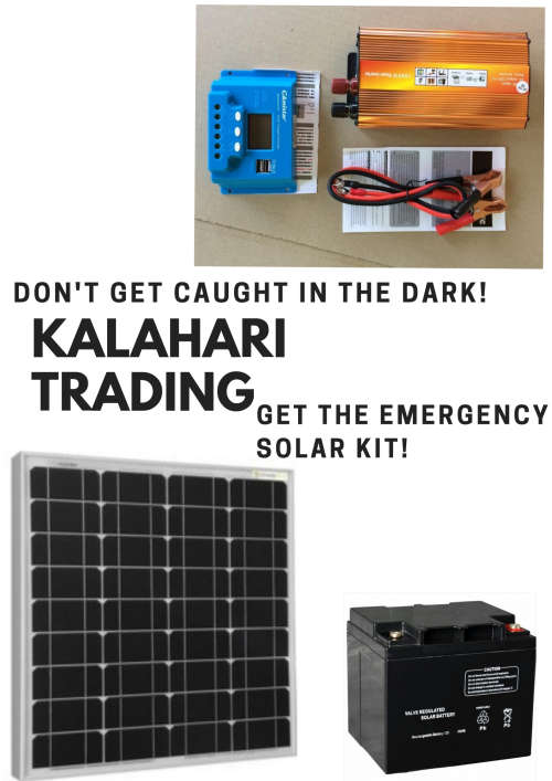 1500W INVERTER + 10A CONTROLLER + 50W SOLAR PANEL + 32AH VRLA HQ-SOLAR DEEP CYCLE BATTERY