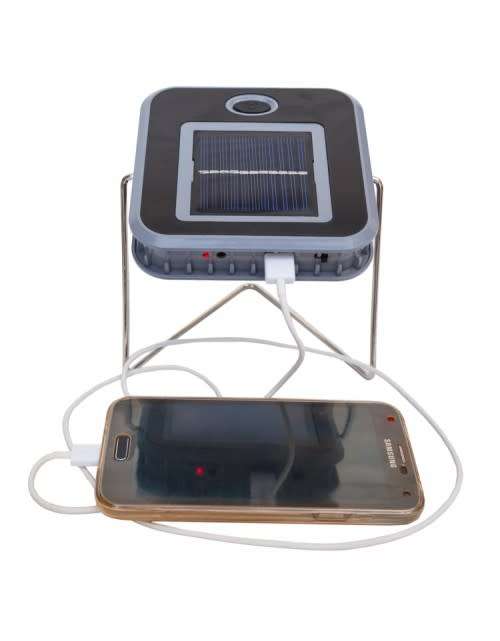 Solar Zoom Camping/Emergency Led Light - Sollar or AC Charge Function - Can Charge Your Cell Phone !