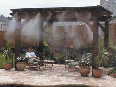 MISTING SYSTEM FOR GARDEN AND PATIO - 10M - PRE-ASSEMBLED - LTD STOCK ! !
