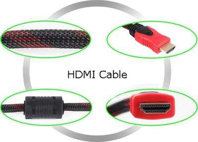 20M HDMI-ULTRA HD-3D-2K X 4K-ANTI INTERFERENCE-NON RADIATION-HIGH SPEED BRAIDED CONNECTOR CABLE