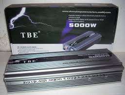 5000W POWER INVERTER..10000W PEAK POWER..2 x LCD DISPLAY..12V DC INTO 220V AC..VERY LTD STOCK !!