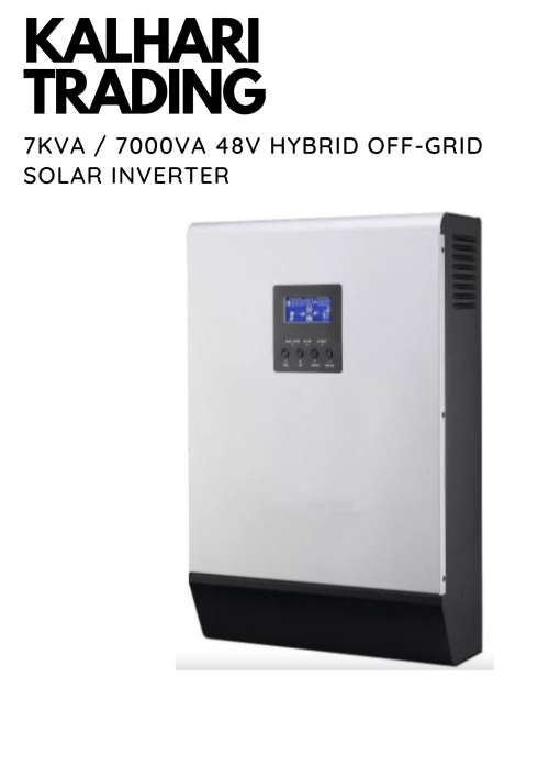 7kva/7000va 48v PARALLEL HYBRID PURE SINEWAVE INVERTER-80a MPPT CHARGE CONTROLLER & 80a Ac CHARGER
