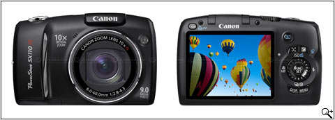 CANON POWERSHOT SX110 IS 9 MEGA PIXELS 10X OPTICAL ZOOM