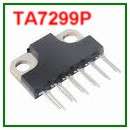 TA7299  =  KIA7299  =  KIA6299  =  NTE1830 - Dual Audio Power Amplifier, 5.8W (19W BTL)
