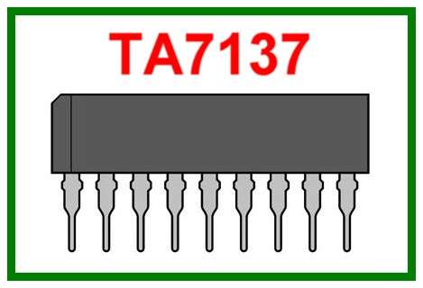 TA7137 - Equalising Pre-amp with ALC = BA333 = KA2220 = LA3210