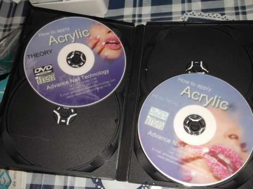NAIL TECHNIQUE DVD SET, GEL AND ACRYLIC