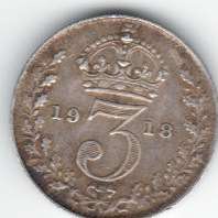 1918 Threepence (UK)