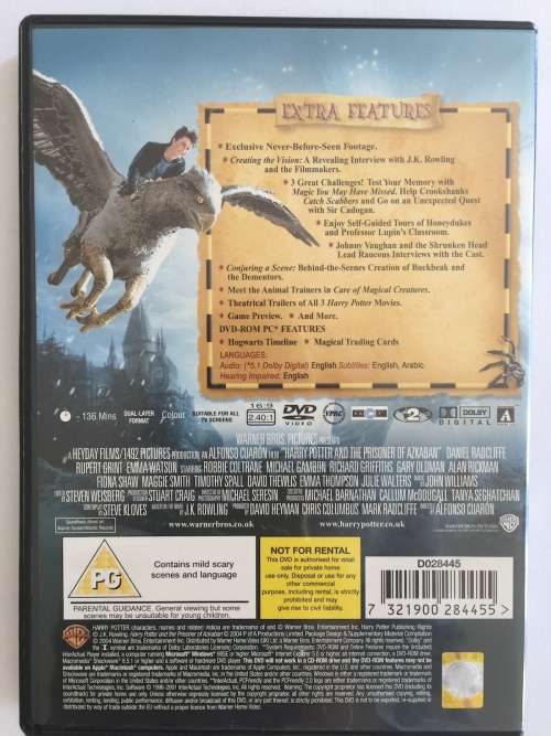 Harry Potter DVDs - complete set