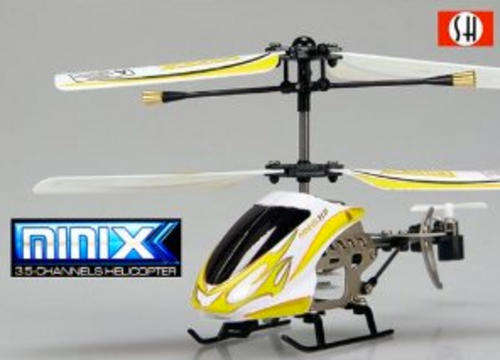 MINI X 3.5 Channels Helicopter Gryo - Yellow (boxed as new)