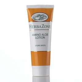 Amino Aloe skin lotion for treatment of acne, eczema, dark spots and other skin conditions