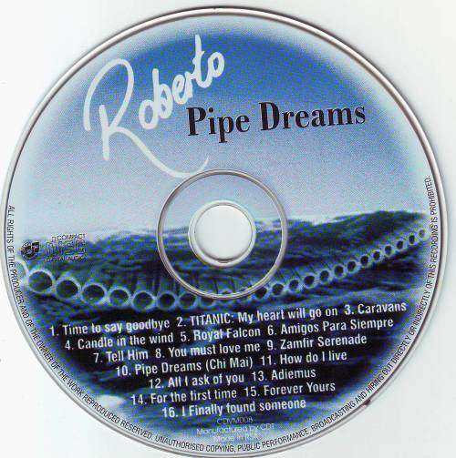 ROBERTO - Pipe dreams CDVM008 (FREE BULK SHIPPING)