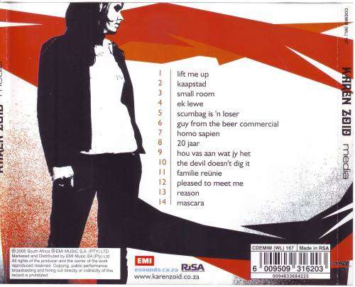 KAREN ZOID - Media CDEMIM (WL) 167  (FREE BULK SHIPPING)